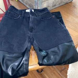 Abercrombie faux leather jeans - Curve Love